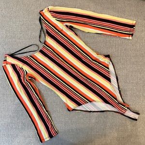 NEW multi-color Bodysuit Top